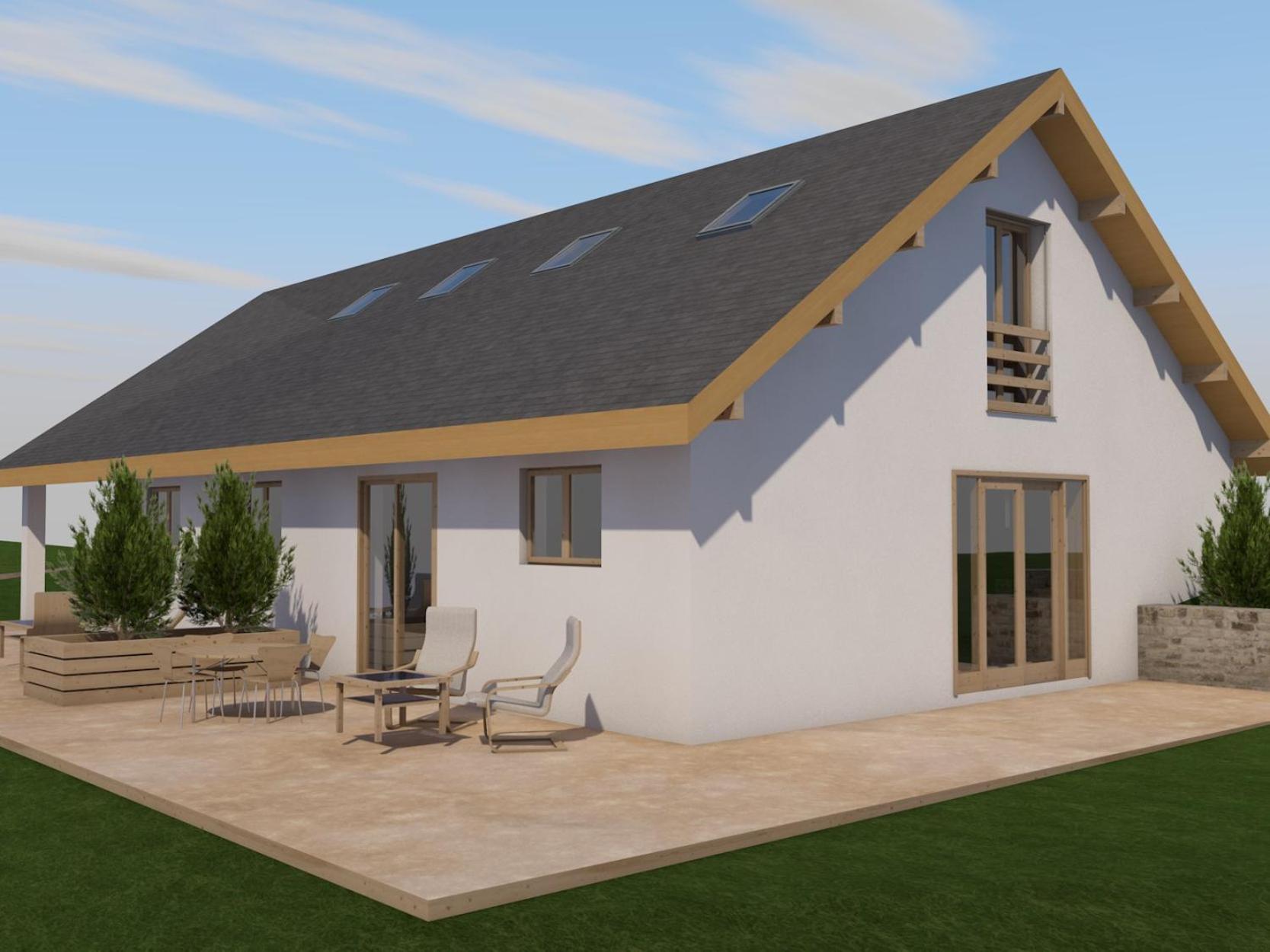 Les Gites De L'E.D.E. Saint-Leger-les-Melezes Extérieur photo
